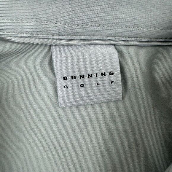 DUNNING GOLF Gray Sleeveless Polo Shirt Tank PGA Works Collegiate Championship S - Picture 5 of 10